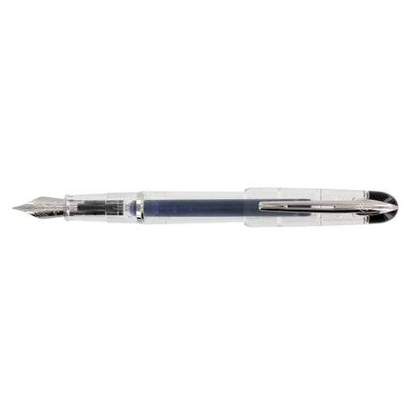 Waterman Clear Fountain Pen Kultur with 8 Serenity Blue Cartridges