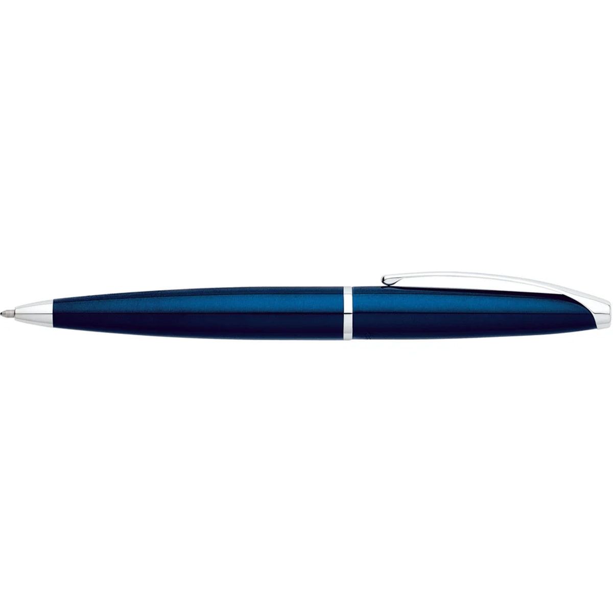 Cross ATX Translucent Blue Lacquer Ballpoint Pen 882-37