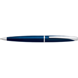 Cross ATX Translucent Blue Lacquer Ballpoint Pen 882-37