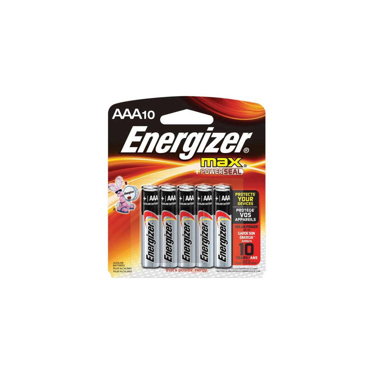 Energizer AAA Batteries Pack of 10