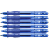 Bic Gelocity Original 0.7 Pen Blue Gel Pen Pack of 6
