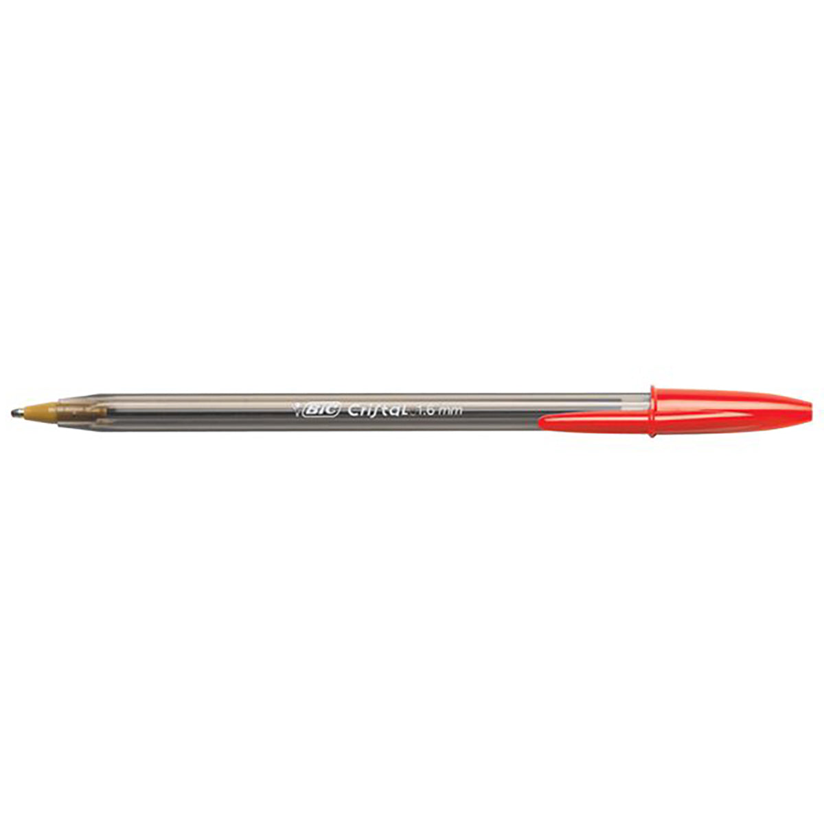 Bic Crystal Xtra Bold 1.6MM Red Ballpoint Pen (Red Ink)  Bic Ballpoint Pen