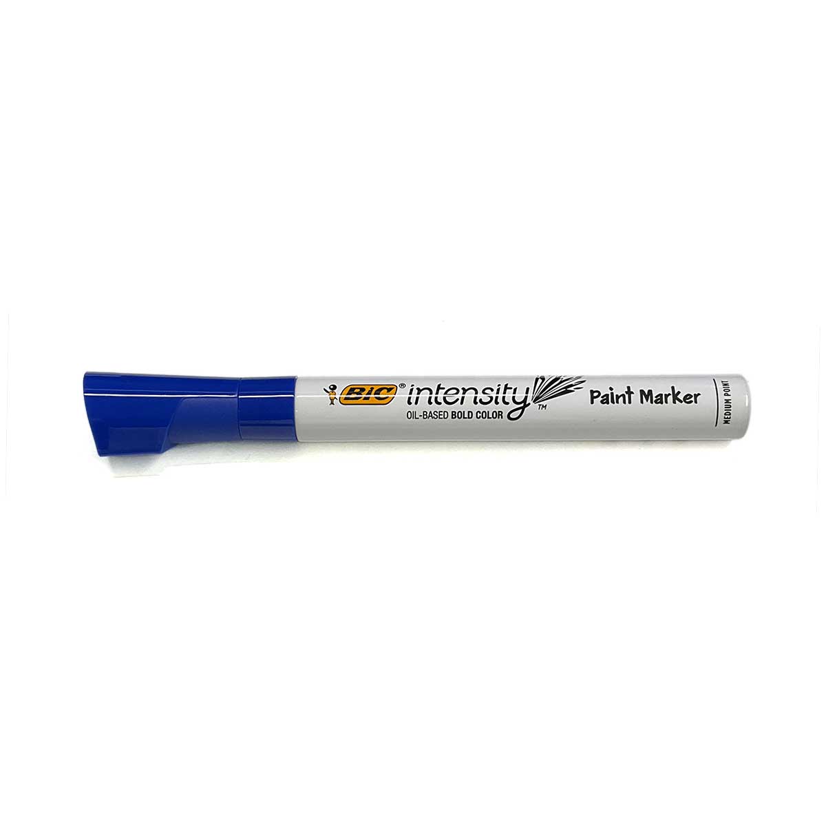 Blue Paint Marker, Bic Intensity, Oil Based