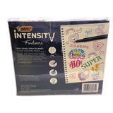 Bic Intensity Fineliner Marker Pens + Adult Coloring Book