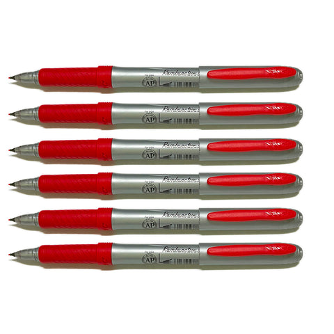 Bic Marking Ultra Fine Rambunctious Red Ultra Fine Pack of 6