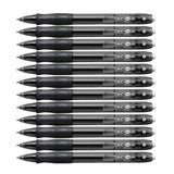 Bic Gelocity Original 0.7 Pen Black Gel Pen Pack of 12