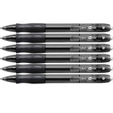 Bic Gelocity Original 0.7 Pen Black Gel Pen Pack of 6