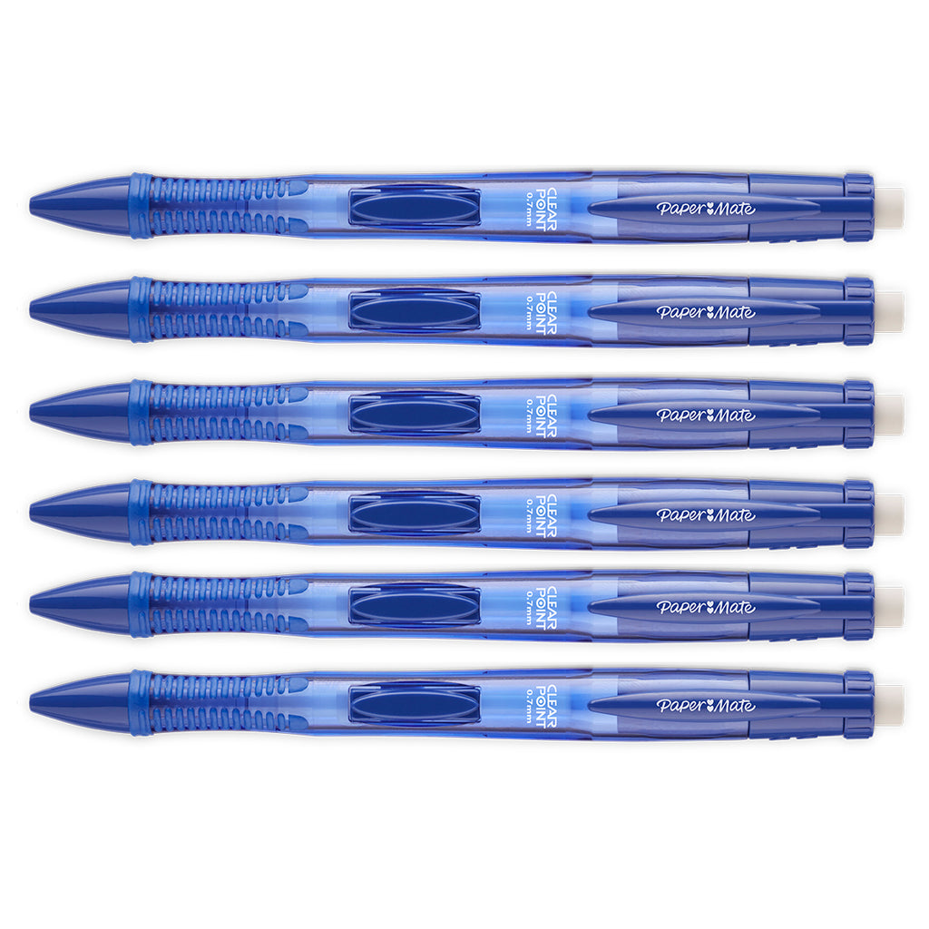 Paper-Mate Eraser-Mate Ballpoint Pens 3-Pack