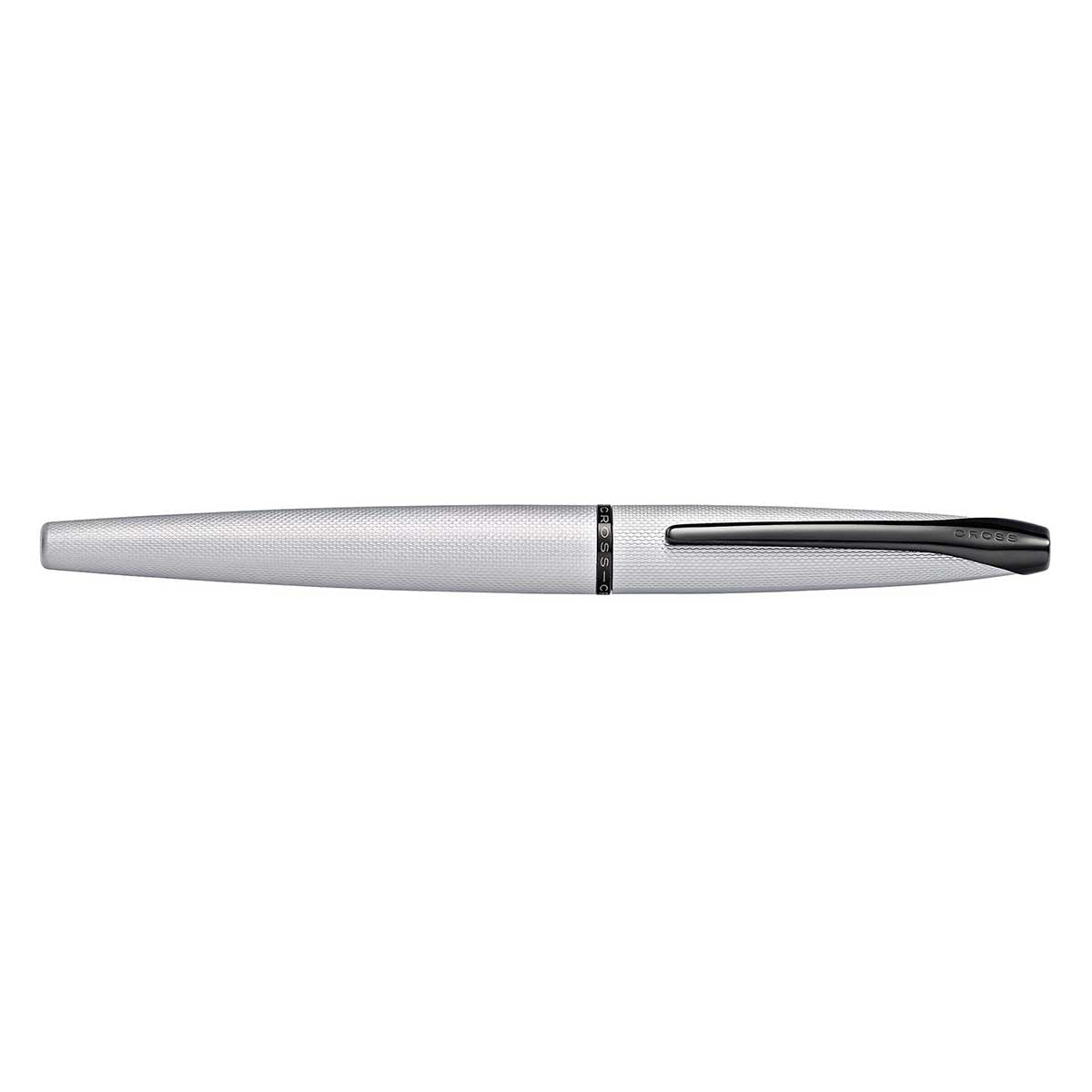 Pre Owned Cross ATX Brushed Chrome Fountain Pen Medium, 886-43MS  Cross Fountain Pens