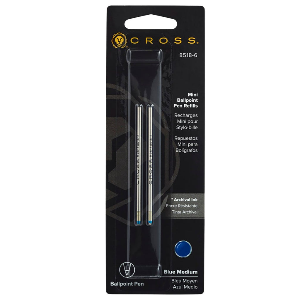Cross Tech3 Refills Blue Mini 8518-6 Pack of 2
