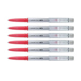 Erasable Pens Red Ink Pack of 6 Uniball Signo TSI