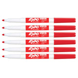 Red Expo Markers, Fine Tip, Pack of 6  Expo Dry Erase Markers