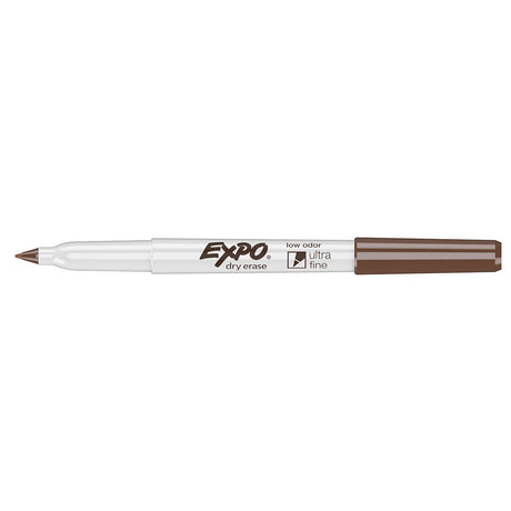 Expo Ultra Fine Tip Brown Dry Erase Markers | 6 Count  Expo Dry Erase Markers