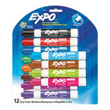 Expo Dry Erase Markers Pack of 12 Assorted Colors