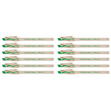 Paper Mate Replay Erasable Pen, Green Ink Pack of 12