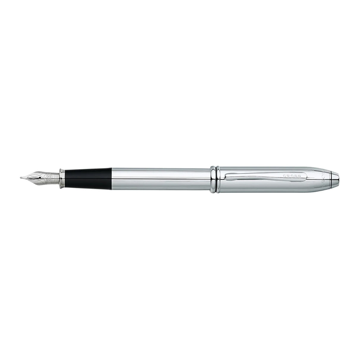 Cross Townsend  Lustrous Chrome Medium Fountain Pen 536-MS