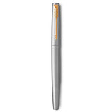 Parker Jotter Fountain Pen Stainless Steel Gold Trim Medium 2030948