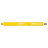 Paper Mate Inkjoy Gel Bright Yellow Ink Medium Point 0.7 Retractable