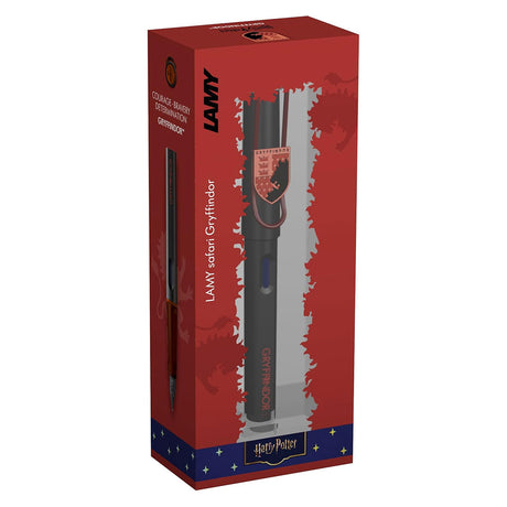 Lamy Safari Harry Potter Fountain Pen Gryffindor - Medium - PensAndPencils.Net