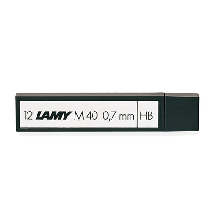 Lamy M40 0.7MM HB Lead Refills Pack of 12  Lamy Leads