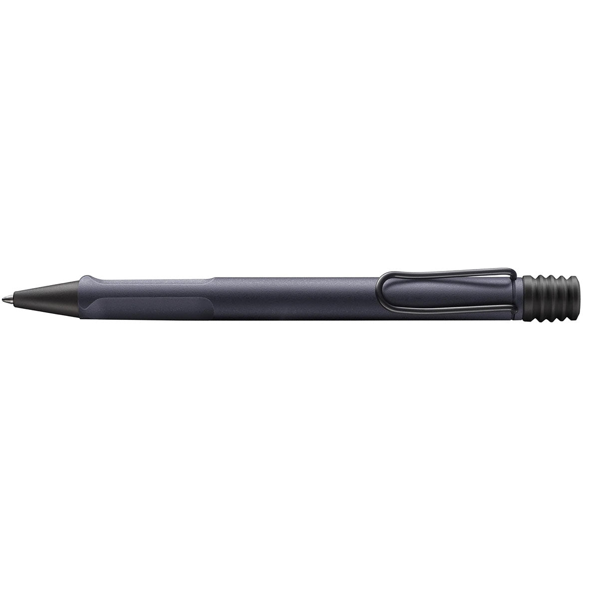 Lamy Safari Steel Black Ballpoint Pen