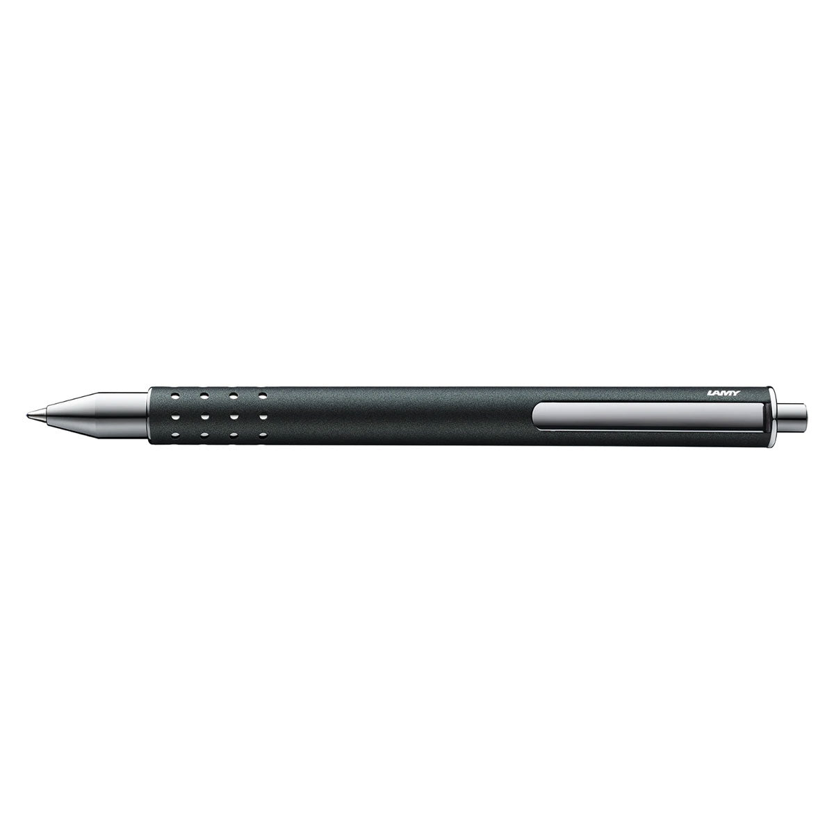 Lamy Swift Capless Rollerball Pen, Black Forest Retractable, Black Ink