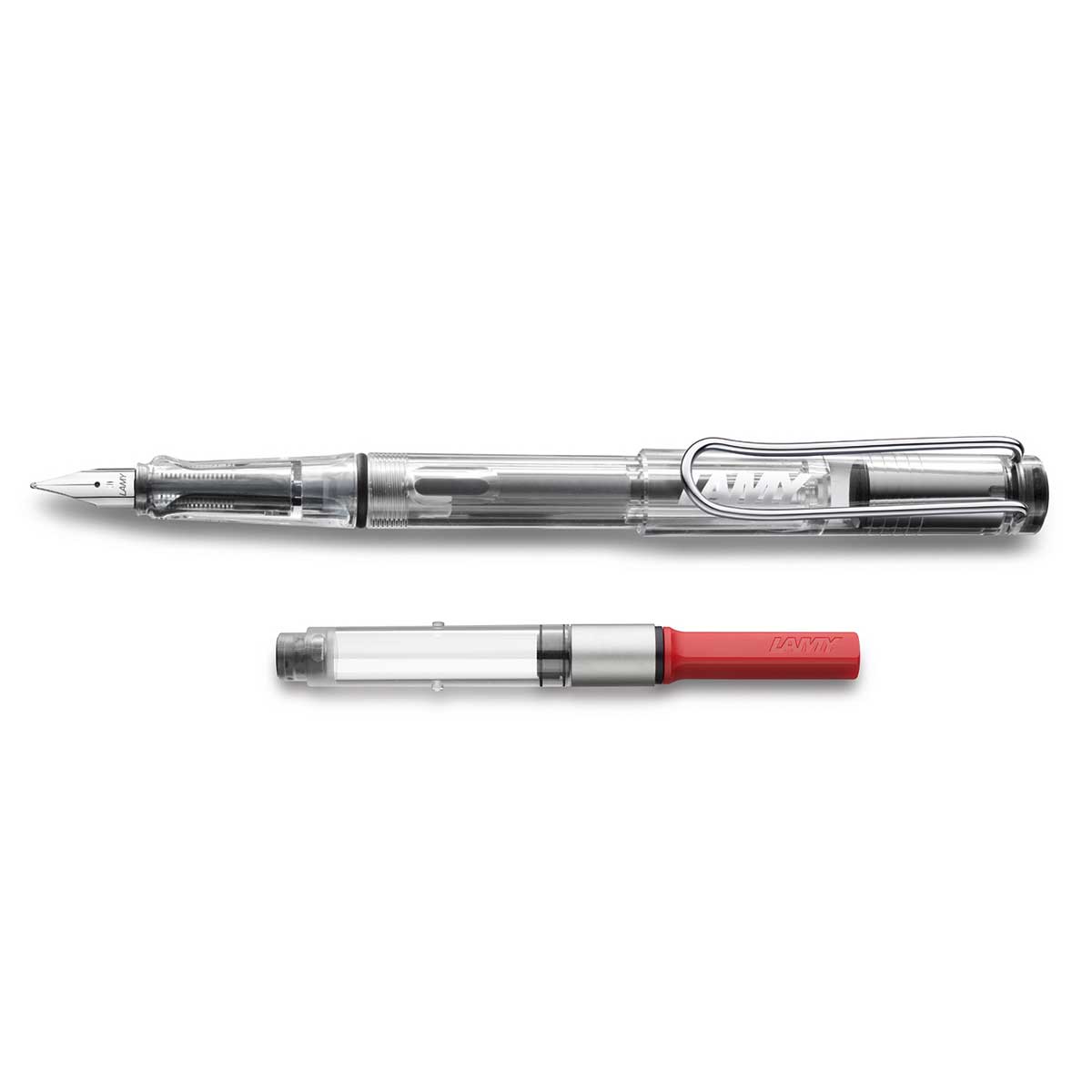 Lamy Transparent Extra Fine Fountain Pen Vista With Converter