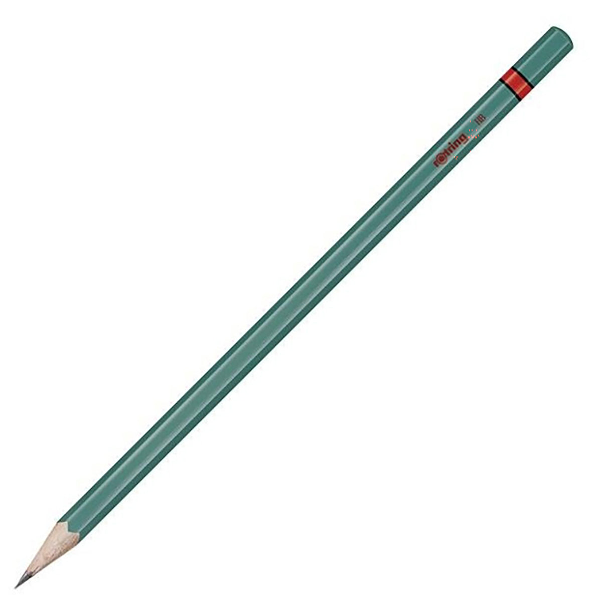 Rotring Wooden Pencil HB Metallic Green Graphite Individual 2090067
