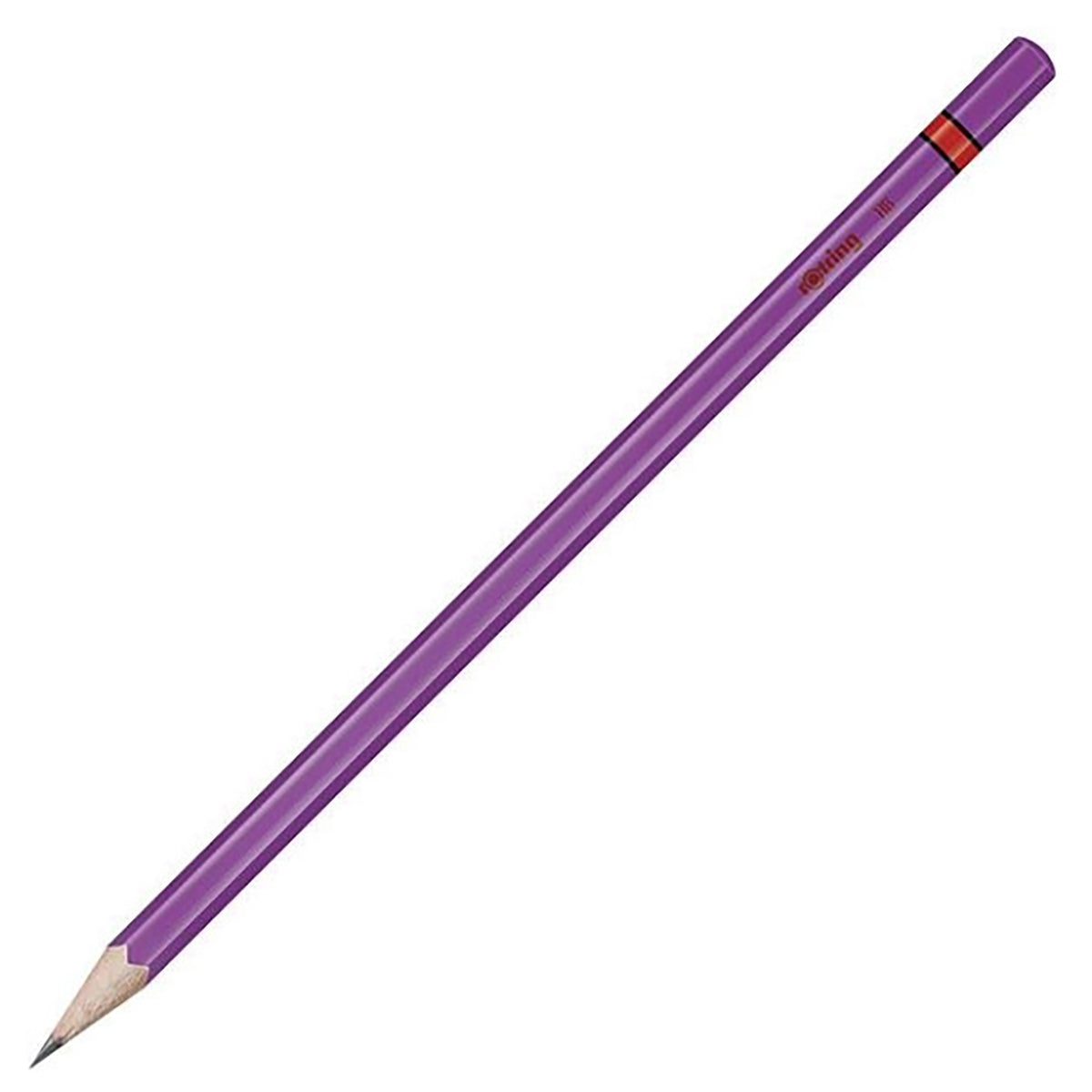 Rotring Wooden Pencil HB Metallic Purple Graphite Individual 2090067