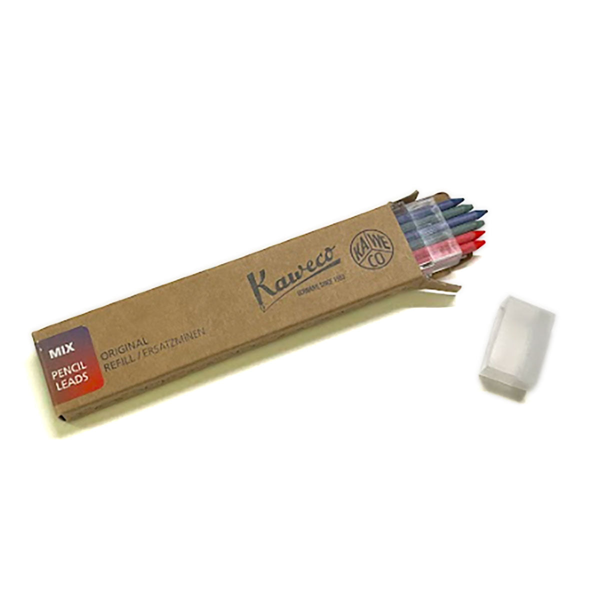 Kaweco Allesschreiber 3.2mm Wax Based Lead Refills Assorted Colors 2 Blue, 2 Green, 2 red