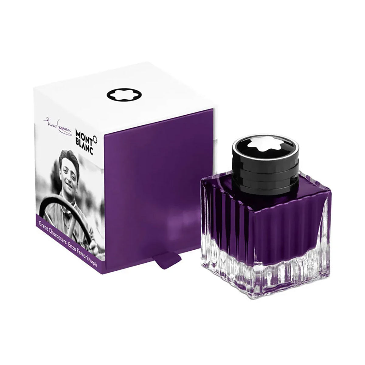 【限定品】モンブラン エンツォ・フェラーリ 万年筆インク 紫 Montblanc Enzo Ferrari Great Characters Purple Fountain Pen Ink
