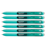 Paper Mate Inkjoy Gel Sea Foam Medium Retractable Pen (Sea Foam Ink) 6 Ct