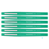 Paper Mate Flair Candy Pop Gummy Green Felt Tip Pen Medium Pack of 6