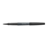 Paper Mate Flair Metallic Silver Felt Tip Pen