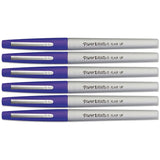 Paper Mate Flair Ultra Fine Felt Tip Ultra Fine Purple Pen Pack of 6