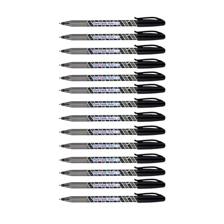Paper Mate Inkjoy 100 Black Ballpoint Pen Medium 1.0mm Pack of 12  Paper Mate Ballpoint Pen