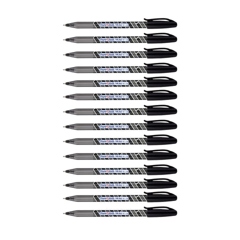 Paper Mate Inkjoy 100 Black Ballpoint Pen Medium 1.0mm Pack of 12  Paper Mate Ballpoint Pen