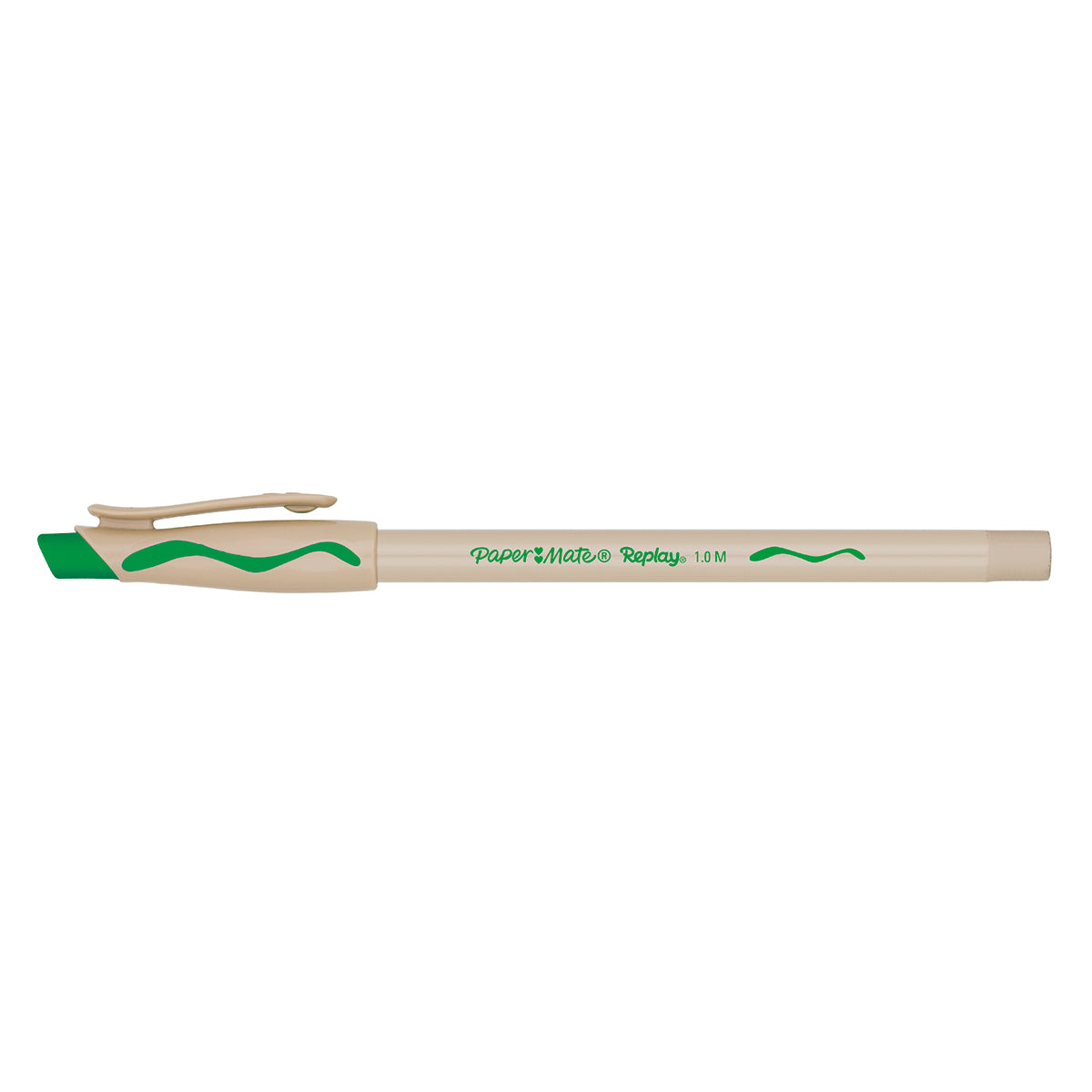 Paper Mate Replay Erasable Pen, Green Ink  Paper Mate Erasable Pens