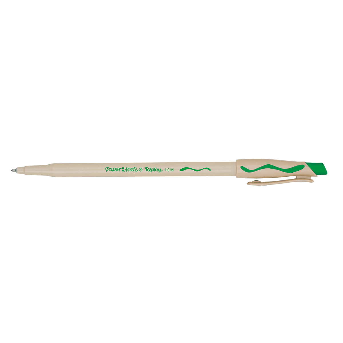 Paper Mate Replay Erasable Pen, Green Ink  Paper Mate Erasable Pens