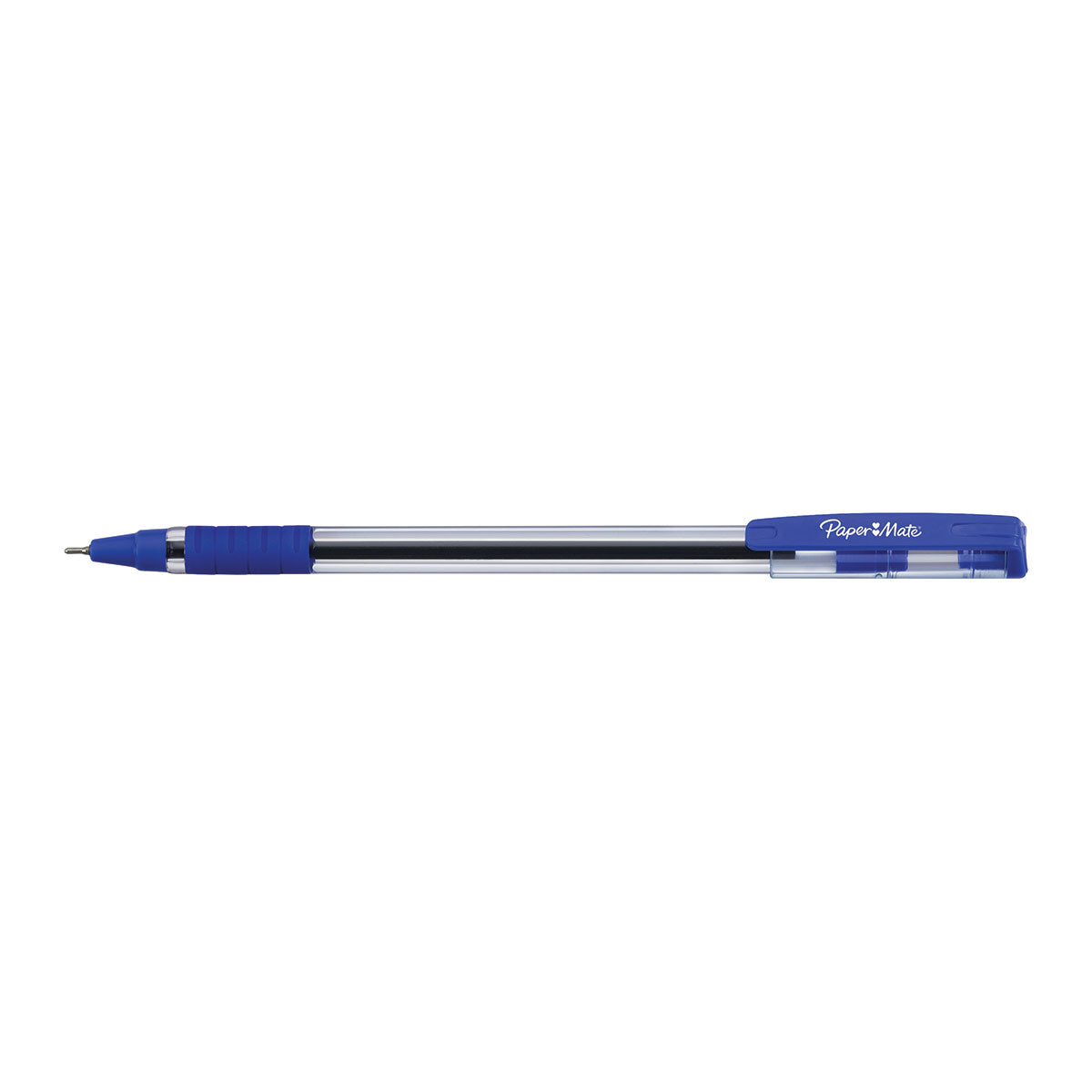 Papermate Brite Blue Ballpoint Pen With Comfort Grip 0.7mm