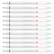Papermate Glide Gel Pen Black Ink G610 0.5MM- Dozen  Paper Mate Gel Ink Pens