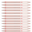 Papermate Glide Gel Pen Red Ink PenG610 0.5MM Pack Of 12  Paper Mate Gel Ink Pens