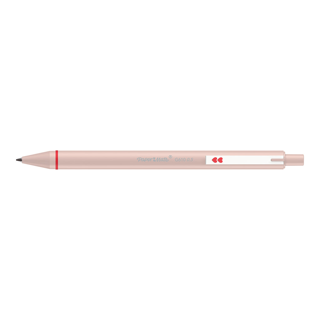 Papermate Glide Gel Pen Red Ink G610 0.5MM