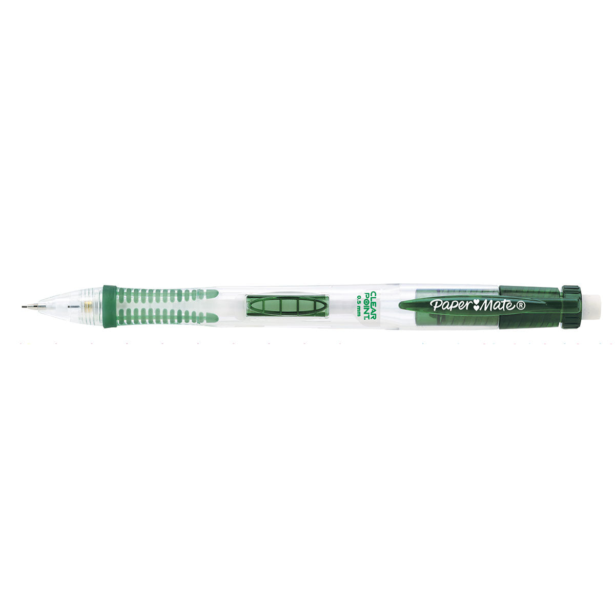 Paper Mate Clearpoint 0.5 Pencil Translucent Green Barrel