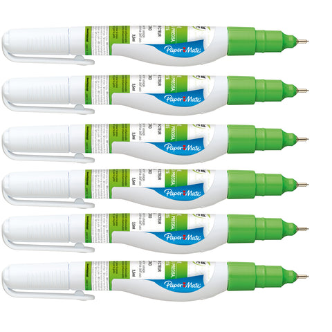 Papermate Correction Pens Pack of 6