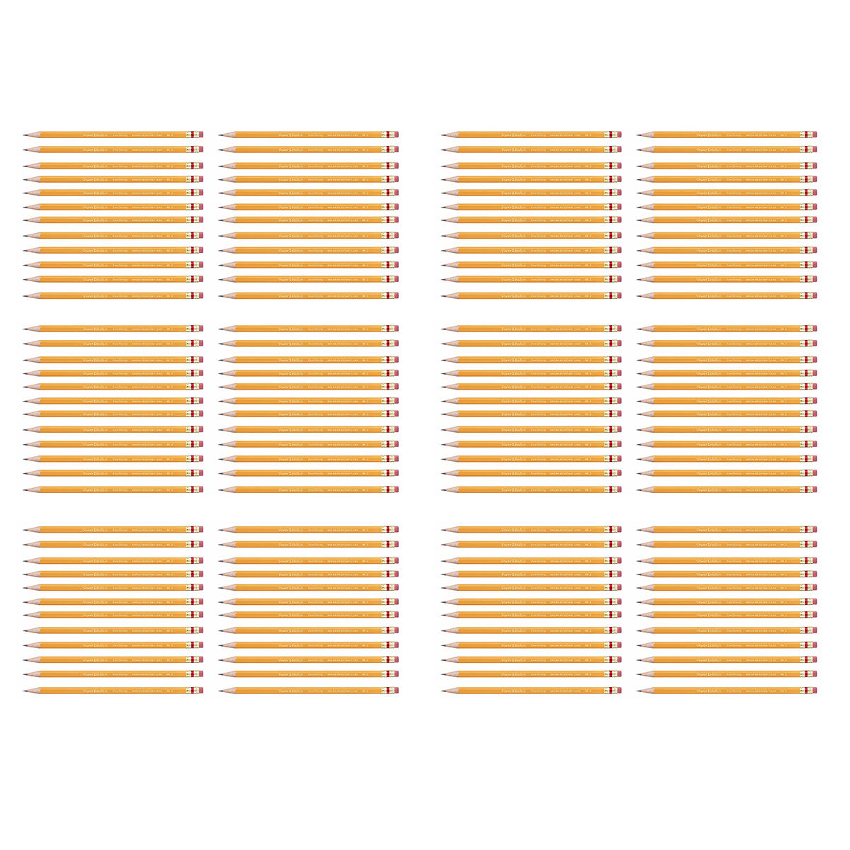 Paper Mate Everstrong #2 Pencils  Bulk Pack of 144 Pre Sharpened