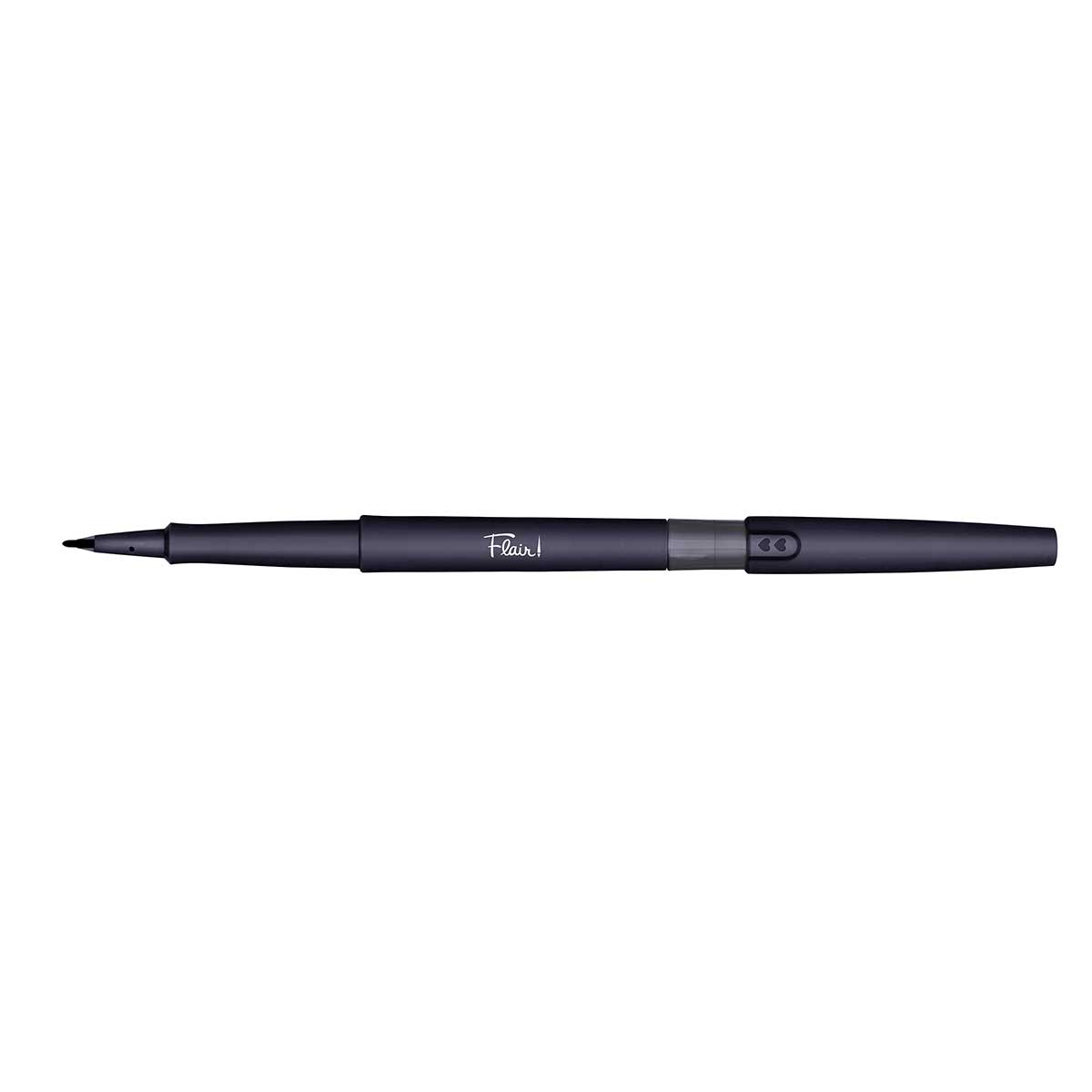 Paper Mate Flair Black Dual Tip, Brush and 0.7mm