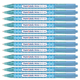 Papermate Inkjoy Turquoise Ink Pen Retractable 100 RT Bubble Design Pack of 12  Paper Mate Ballpoint Pen