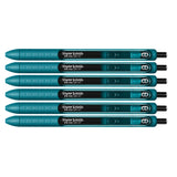 Paper Mate Inkjoy Gel Jade Medium Point 0.7 mm Retractable Gel Pen (Jade Gel Ink) Pack of 6