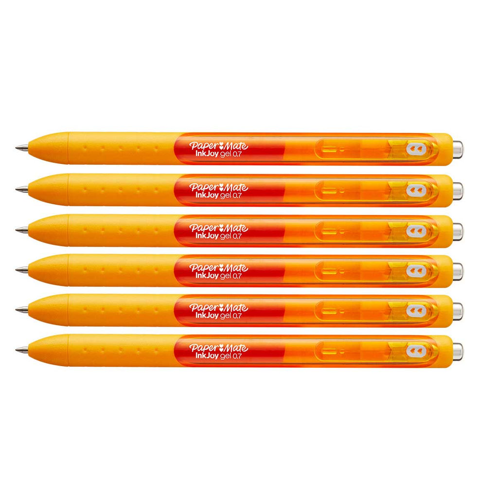 Paper Mate Inkjoy Gel Marigold Medium 0.7 mm Retractable ( Marigold Ge